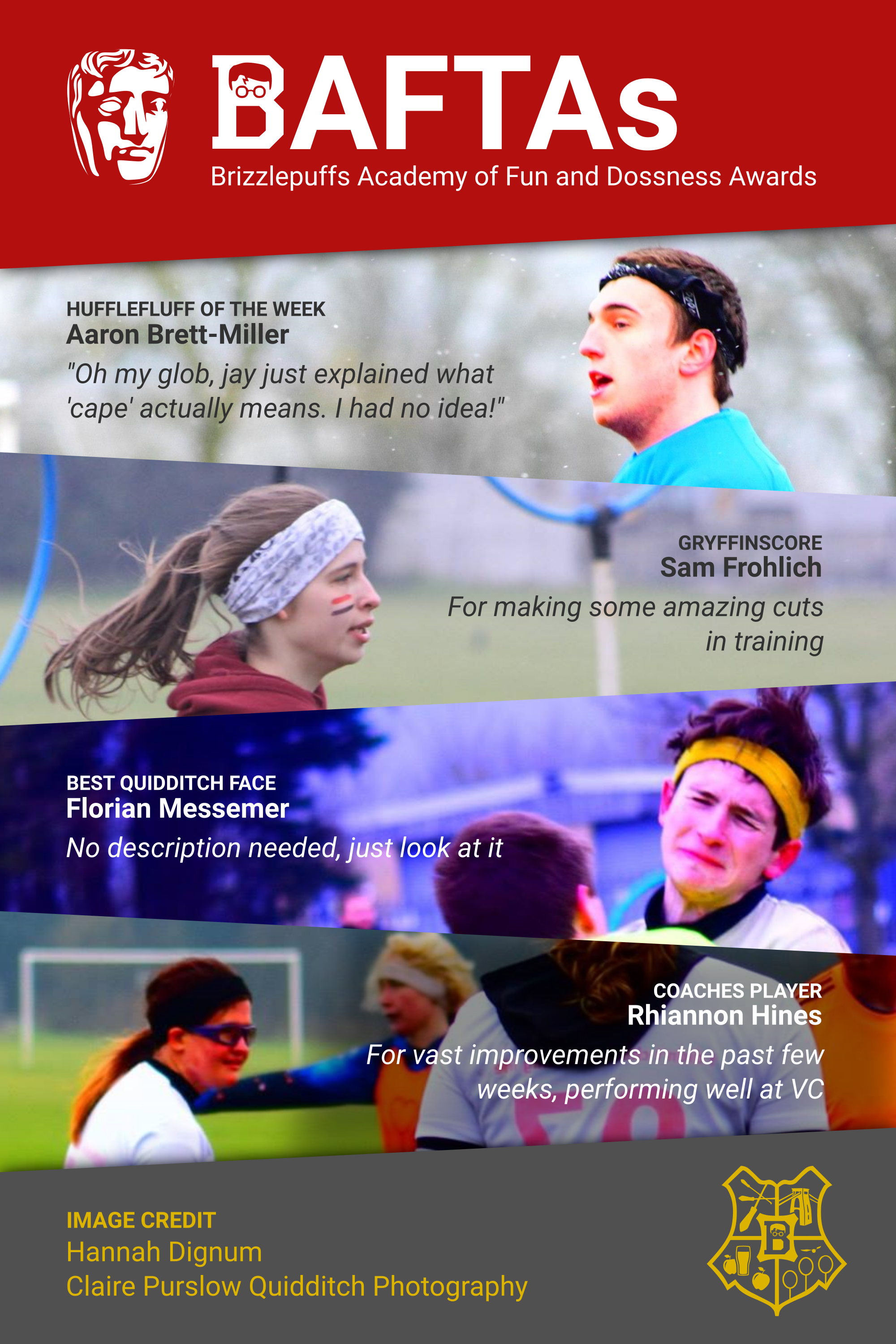 Club awards announcement artwork.