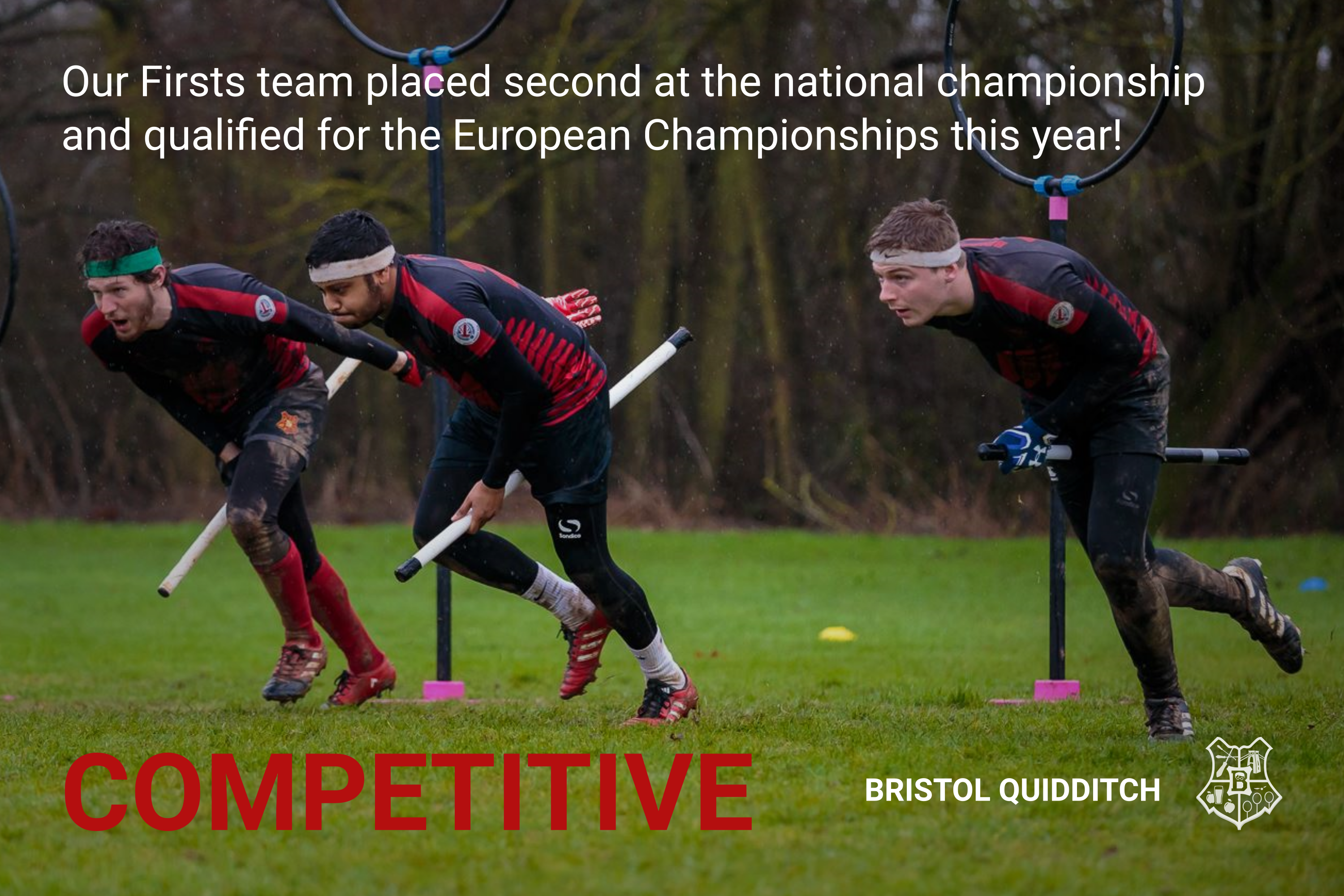 Club artwork about competitive play.