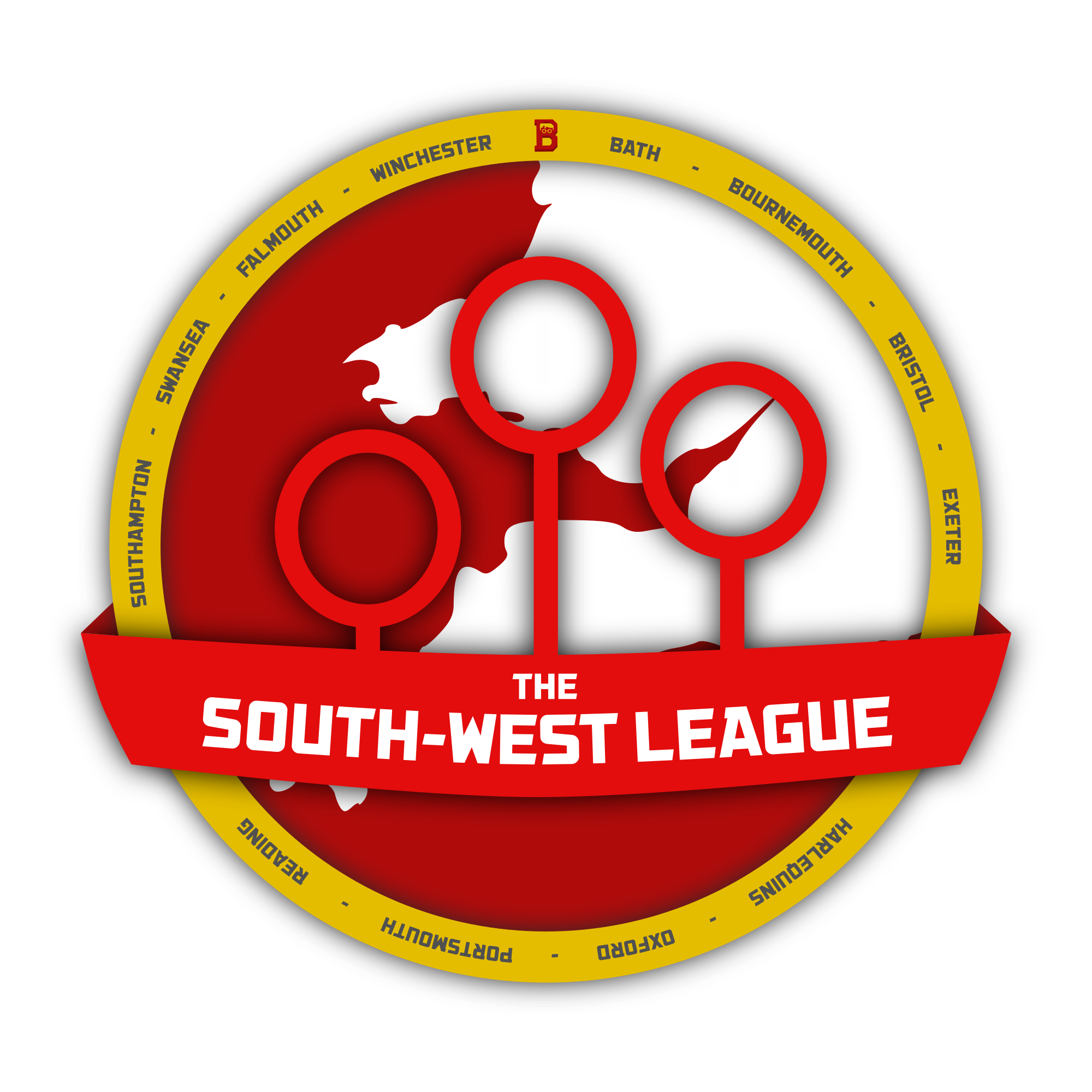 The circular South-West League logo.